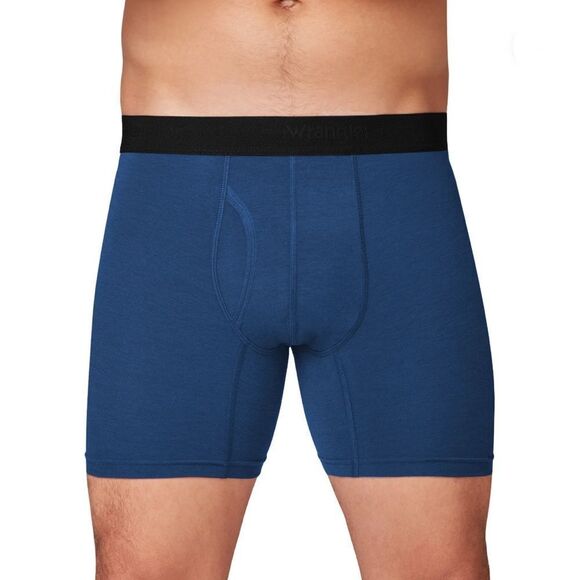 Men’s Wrangler Active Stretch Boxer Brief Underwear 6-Pack Size L - Picture 7 of 11